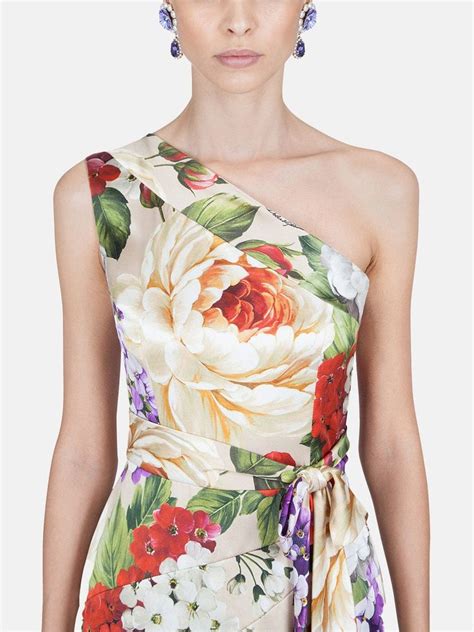 dolce gabbana one shoulder dress|dolce and gabbana bags prices.